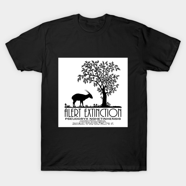 Alert Extinction T-Shirt by Wilda Khairunnisa